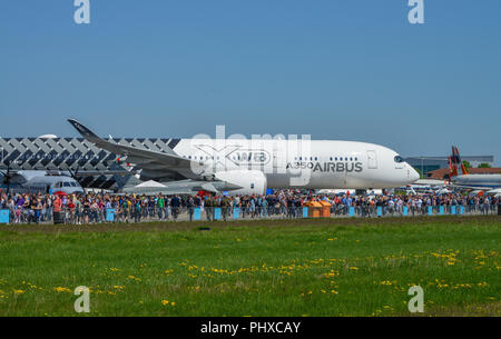 Airbus A350, de l'ADI 2018, Schönefeld, Brandebourg, Allemagne Banque D'Images