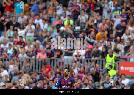 Barcelone, Espagne. 09Th Nov, 2018. 2 septembre 2018, le Camp Nou, Barcelona, Espagne ; La Liga football, Barcelone et Huesca SD ; Lionel Messi, joueur du FC Barcelone : Crédit UKKO Images/Alamy Live News Banque D'Images