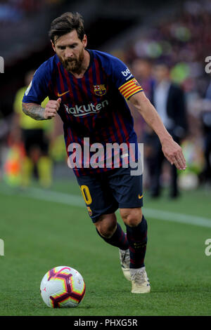 Barcelone, Espagne. 09Th Nov, 2018. 2 septembre 2018, le Camp Nou, Barcelona, Espagne ; La Liga football, Barcelone et Huesca SD ; Lionel Messi, joueur du FC Barcelone : Crédit UKKO Images/Alamy Live News Banque D'Images