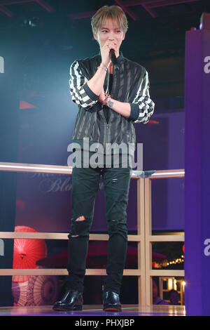 Jae-Joong (JYJ), le 30 août 2018 : le chanteur coréen Kim Jae Joong assiste à la miche Bloomin' événement Festival d'été à Tokyo, Japon. Credit : Pasya/AFLO/Alamy Live News Banque D'Images