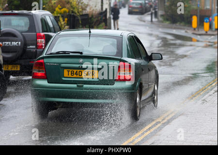 Builth Wells, Powys, au Royaume-Uni. 3 septembre 2018. La pluie arrive ce matin à Builth Wells dans Powys, Pays de Galles, Royaume-Uni. © Graham M. Lawrence/Alamy Live News. Banque D'Images