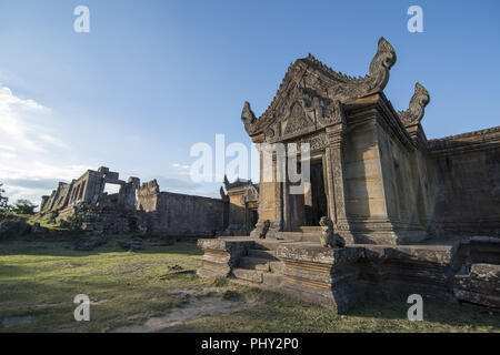 Cambodge PRASAT Preah Vihear EM SRA TEMPLE KHMER Banque D'Images