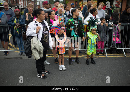 Leeds West Indian Carnaval 2018 Banque D'Images