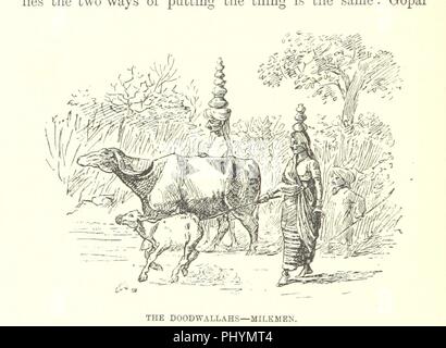 Libre à partir de la page 158 de "derrière le bungalow. ["Les articles publiés dans le 'Times' de l'Inde."] par l'AEH. Avec quarante-deux illustrations, etc' . Banque D'Images