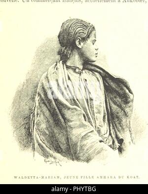 Libre à partir de la page 227 de 'Éthiopie méridionale. Journal de mon voyage aux pays Amhara, Oromo et Sidama, septembre 1885 à novembre 1888. [Avec plaques, y compris un portrait, et avec des cartes.]' . Banque D'Images