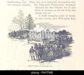 Libre à partir de la page 236 de "Souvenirs d'un privé. Une histoire de l'armée du Potomac illustré" . Banque D'Images