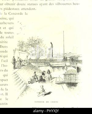 Libre à partir de la page 275 de "La Seine à travers Paris. Illustrée de dessins et de compositions en couleurs par G. Fraipont' . Banque D'Images