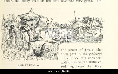 Libre à partir de la page 481 de "Voyages en Afrique au cours des années 1875-1878 (1879-1883-1882-1886) Traduit de l'allemand par A. H. Keane illustré" . Banque D'Images