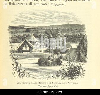 Libre à partir de la page 1055 de 'Nell'Africa tenebrosa Traduzione di A. Massoni, etc' . Banque D'Images