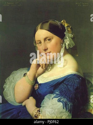 Ingres Jean Auguste Dominique Ingres Madame Ramel Delphine - 1 Banque D'Images