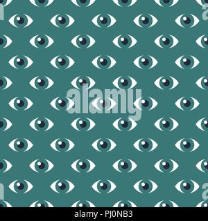 Schéma et seamless background de vector et coloré d'abstract background texture, motif de fond que créer par des yeux Illustration de Vecteur