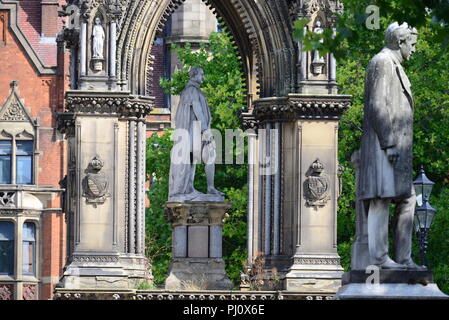 Albert Memorial à Manchester Banque D'Images