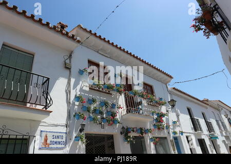 Rues de Benalmadena Banque D'Images