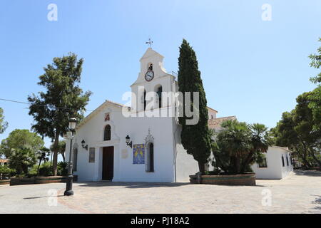 Église de Santa Domingo à Benalmadena Banque D'Images