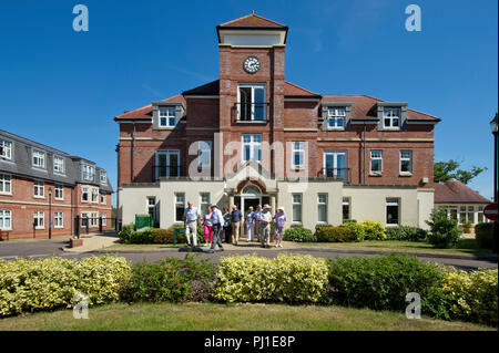 Blagdon Village, Taunton, Somerset, UK, une communauté de retraite exclusif. Banque D'Images