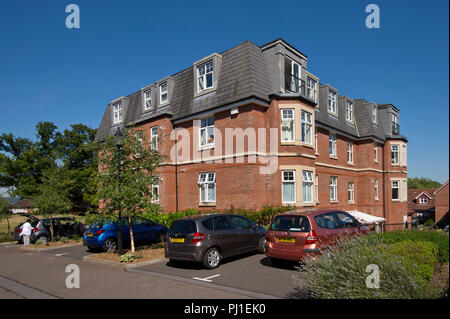 Blagdon Village, Taunton, Somerset, UK, une communauté de retraite exclusif. Banque D'Images