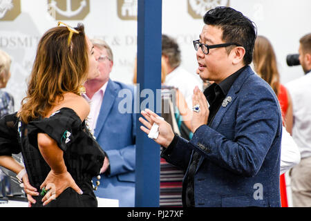 Londres, Royaume-Uni. 3 Septembre, 2018. Liu Fei joaillerie à l'exposition à l'International Jewellery London 2018 Olympia, Londres, Royaume-Uni. Credit Photo : Alamy/Capital Live News Banque D'Images