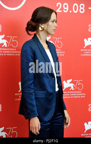 Venise, Italie. 08Th Nov, 2018. 75e Festival du Film de Venise 2018, une séance de cinéma Vox Lux . Crédit photo : Stacy Martin : agence photo indépendante/Alamy Live News Banque D'Images