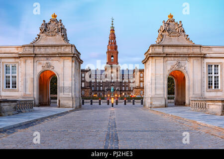 Palais de Christiansborg à Copenhague, Danemark Banque D'Images