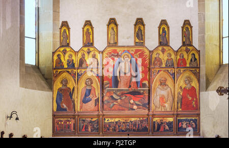 Peinture, Museo Civico, Sansepolcro, Borgo Santo Sepolcro, Arezzo, Toscane, Italie Banque D'Images