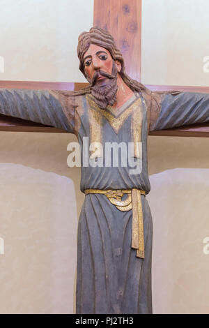 Crucifixion, Museo Civico, Sansepolcro, Borgo Santo Sepolcro, Arezzo, Toscane, Italie Banque D'Images