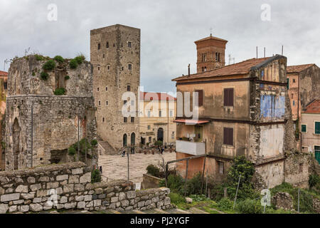 Vieille ville, Latina, Latium, Italie Banque D'Images