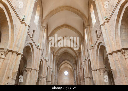 L'Abbaye de Fossanova, Priverno, lazio, Italie Banque D'Images