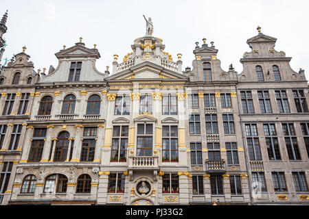 Guilde historique maisons de la Grand Place à Bruxelles Banque D'Images