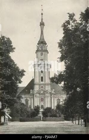 Mauvais Carlsruhe Evangelische Kirche. Banque D'Images