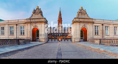 Palais de Christiansborg à Copenhague, Danemark Banque D'Images