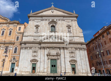 Église Santa Maria in Vallicella, Chiesa Nuova, Rome, Latium, Italie Banque D'Images