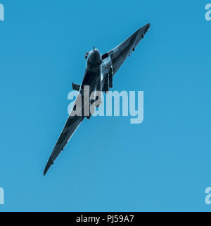 Flying Vulcan Affichage à l'aéroport de Manchester, Barton Banque D'Images