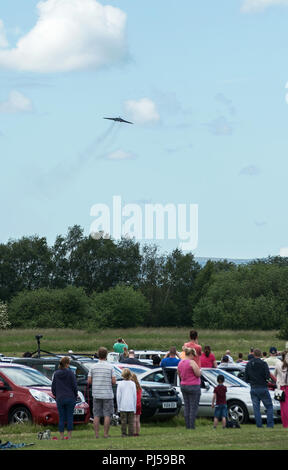 Flying Vulcan Affichage à l'aéroport de Manchester, Barton Banque D'Images