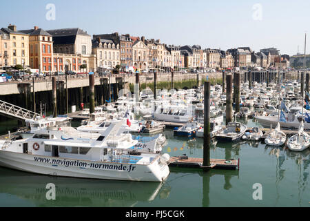 Port de plaisance de Dieppe, Normandie, France, Europe Banque D'Images