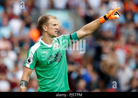 Burnley gardien Joe Hart au cours de la Premier League match à Turf Moor, Burnley. Banque D'Images