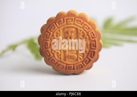 La Chine. 12Th Mar, 2018. Mooncake est une sorte d'aliments traditionnels chinois mangent pendant Mid-Autumn Festival. Crédit : SIPA Asie/ZUMA/Alamy Fil Live News Banque D'Images