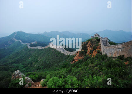 Chengde, Chengde, Chine. 12Th Mar, 2018. Chengde, Chine-Paysages de la Grande Muraille Jinshanling à Chengde, Chine du Nord, Province de Hebei. Crédit : SIPA Asie/ZUMA/Alamy Fil Live News Banque D'Images