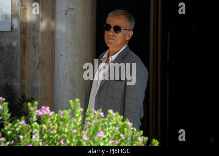 Venise, Italie. 05 Sep, 2018. 75e Festival du Film de Venise, Celebrity Sightings. Crédit photo : Christoph Waltz : agence photo indépendante/Alamy Live News Banque D'Images