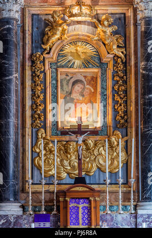 Le Baptistère du Latran, l'intérieur ROME, lazio, Italie Banque D'Images