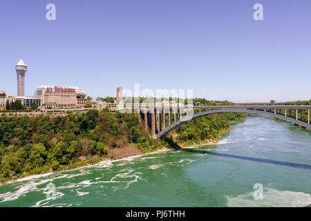 NIAGARA, USA - 01 juin 2010 : côté américain de Niagara Falls, NY, USA Banque D'Images