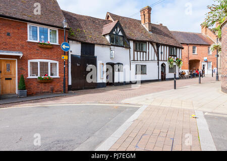 Thomas Oken tea rooms, Warwick une ville sur la rivière Avon, dans la région des West Midlands en Angleterre Banque D'Images