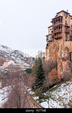 Maisons suspendues. Cuenca. Espagne Banque D'Images