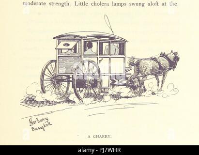 Libre à partir de la page 45 de "le Royaume de la Robe jaune en cours de la branche des croquis et des cérémonies et rites religieux du Siamois ... Avec des illustrations de E. A. Norbury' . Banque D'Images