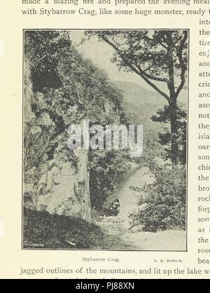 Libre à partir de la page 158 de "Mille Miles d'errance le long de la Muraille Romaine, l'ancienne région frontalière, Lakeland, et Ribblesdale. [Une réédition de pt. 2 de "Deux mille kilomètres d'errance dans les pays frontaliers, Lakeland, et 0100. Banque D'Images