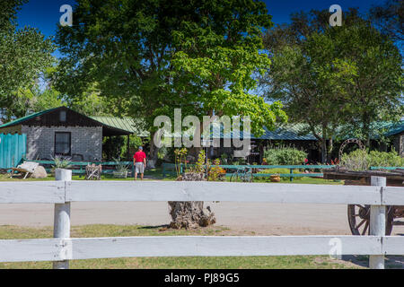 Le Inn at Benton Hot Springs en Californie sur l'autoroute 120 USA Banque D'Images