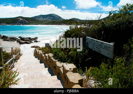 La baie de l'enfer - Esperance - Australie Banque D'Images