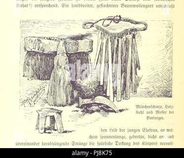 Libre à partir de la page 318 de 'Dr. Wilh. Junker's Reisen en Afrique 1875-1886. Avoir son Tagebu ̈Chern nach der unter Mitwirkung von R. Buchta herausgegeben von Reisenden dem ... Mit ... Original-Illustrationen, etc' par les Britanniques 0015. Banque D'Images