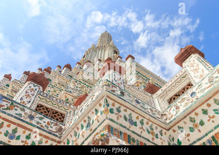 Wat Arun temple bouddhiste à Bangkok Banque D'Images