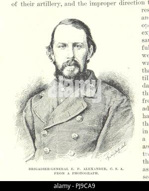 Libre à partir de la page 768 de "batailles et les dirigeants de la guerre civile, étant pour la plupart des contributions des agents confédérés et l'Union européenne, fondée sur "le siècle de la série la guerre. " Édité par R. U. J. et C. C. B., etc. [Mauvais 0046. Banque D'Images
