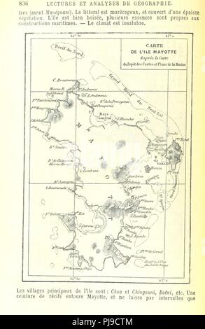 Libre à partir de la page 874 de "L'Afrique ... Dixie ̀Me ́Dition ́e e ... corrige' . Banque D'Images